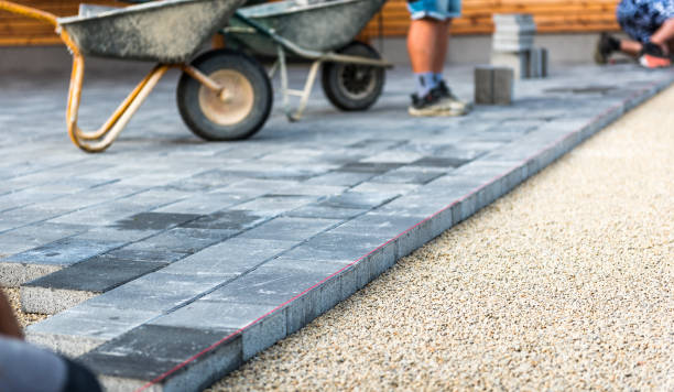 Residential Paver Driveway in Fritch, TX